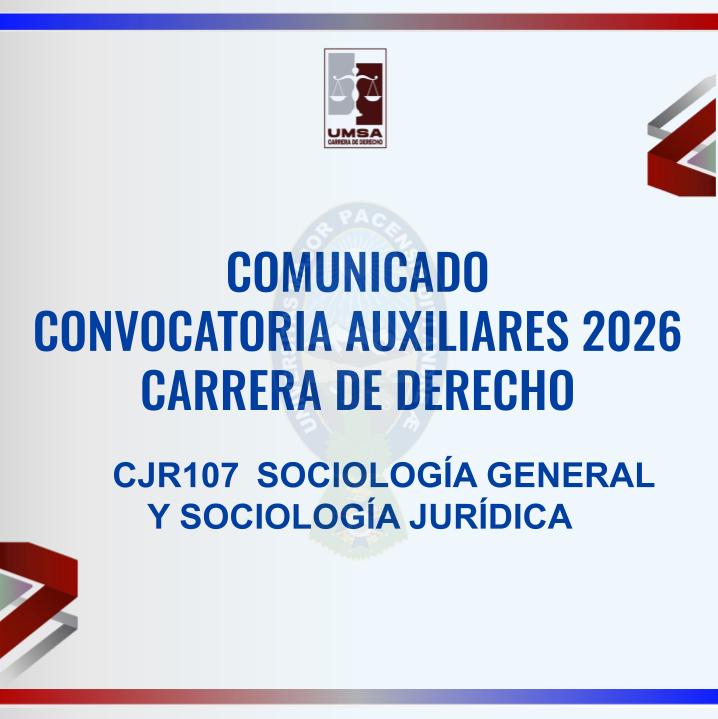 convocatoria CJR-107