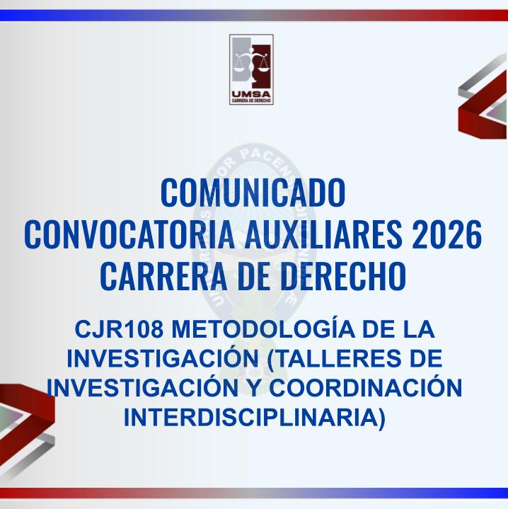 convocatoria CJR-108