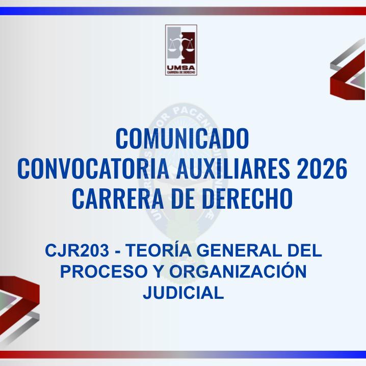 convocatoria CJR-203
