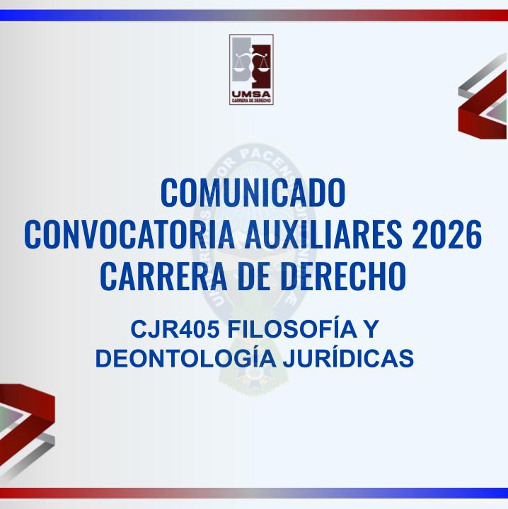 Convocatoria CJR-405